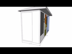 آلات البيع المدرسية متعددة الوظائف وزجاجة إعادة التدوير مع نظام التحكم عن بعد