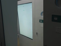 مطعم بار زجاجة زجاجة آلة بيع مع كسارة سعة تخزين كبيرة